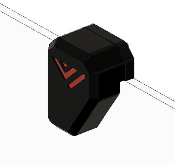 VZBOT door latches larger magnet for 5.5mm plexi doors