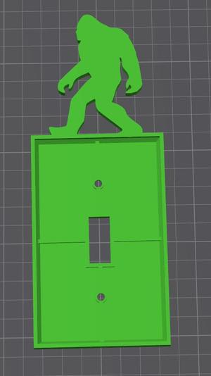 Bigfoot Single Gang Switch Cover Plate