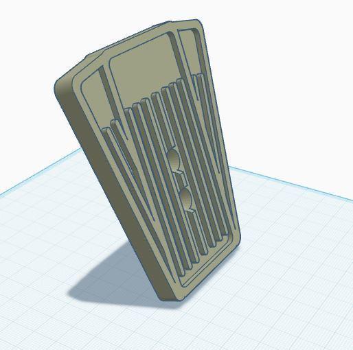 Crazy Cart Foot Pedal but wide