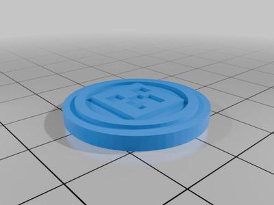 Minecraft Creeper Token / Coin