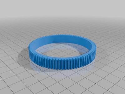 ZEISS 35mm F2 ZF lens follow focus ring gear