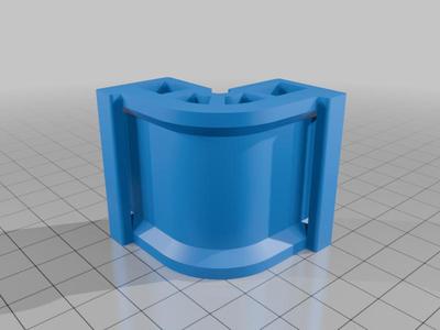 stronger strap clamp with no supports for printing