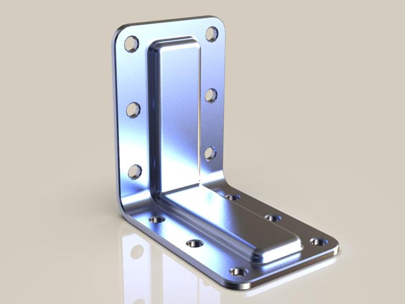 STIFFENING SHEET METAL BRACKET