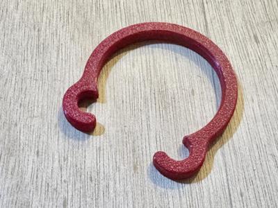 Festool 27mm Hose Clip - Easy Cable Attach/Detach