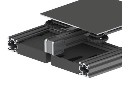 Ender 3 Rear enclosure (2040 Extrusion version)