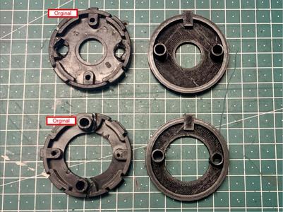 Türdrücker Rosette Unterkonstruktion