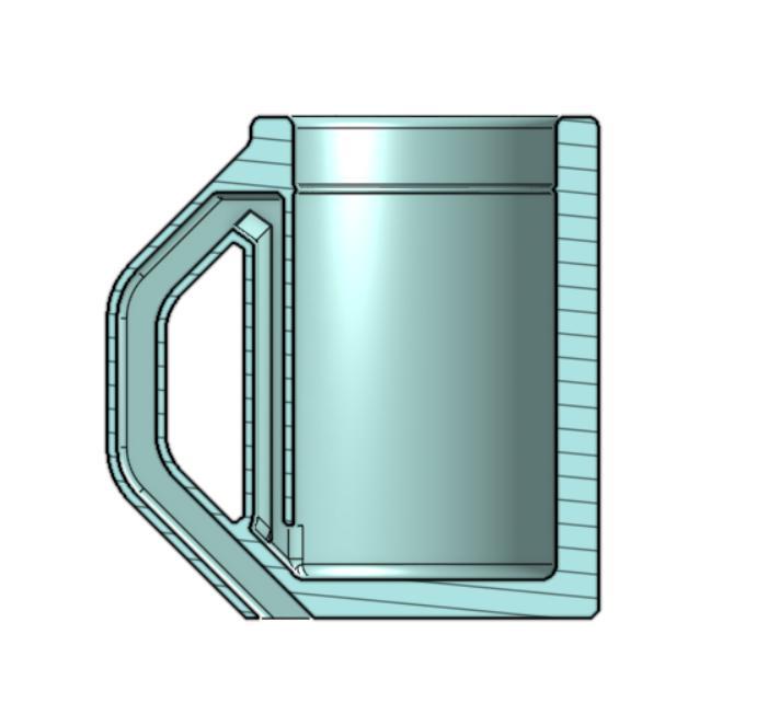 Pythagorean Cup Trick (3D Printable Science Toy)