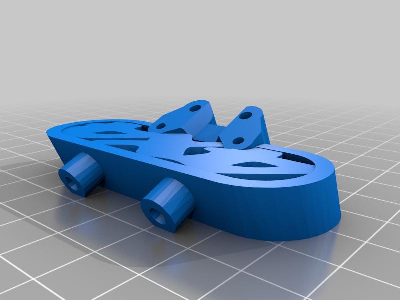 Traxxas Rustler 4x4 Stronger Rear Bumper/Wheelie bar Mount 6737