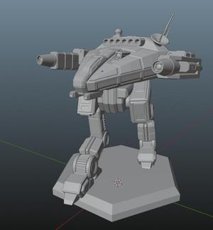 Nyx Battlemech