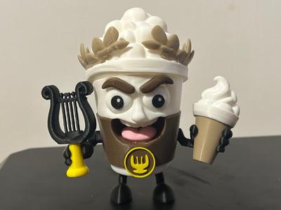 Apollino cappuccino - Articulated toy