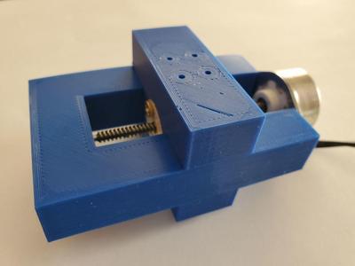 Simple Stepper Motor Linear Slide