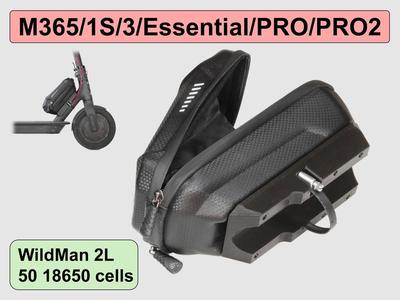 Xiaomi M365 / 1S / Mi3 / Essential / PRO / PRO2 - 2L WildMan bag mount