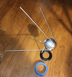18mm Sputnik 1 Model Rocket
