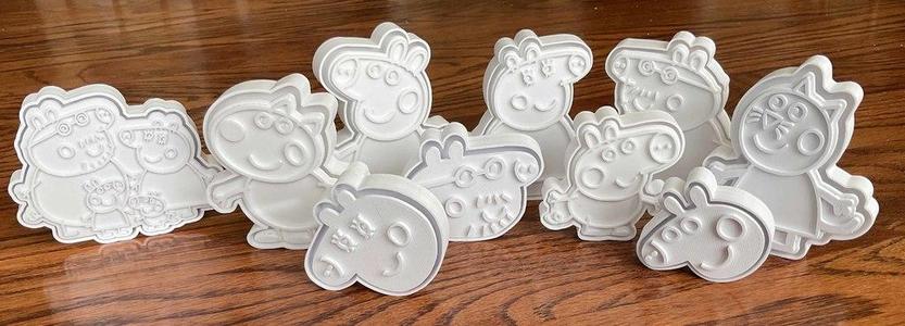 Peppa Pig Play Doh Stamp Set