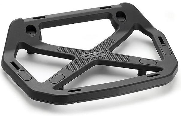 Supporti aggiuntivi per installare il portapacchi GIVI_S150 sopra il Bauletto originale Yamaha 50L  - Additional supports to install the GIVI_S150 luggage rack over the original Yamaha 50L 