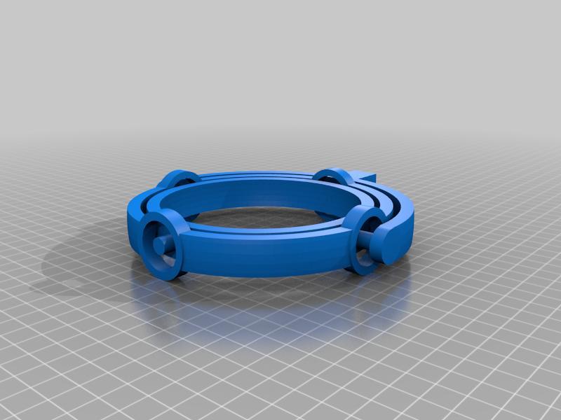 Customizable gimbal with 608 bearings (for coffee, drinks, thermos, ramblers)