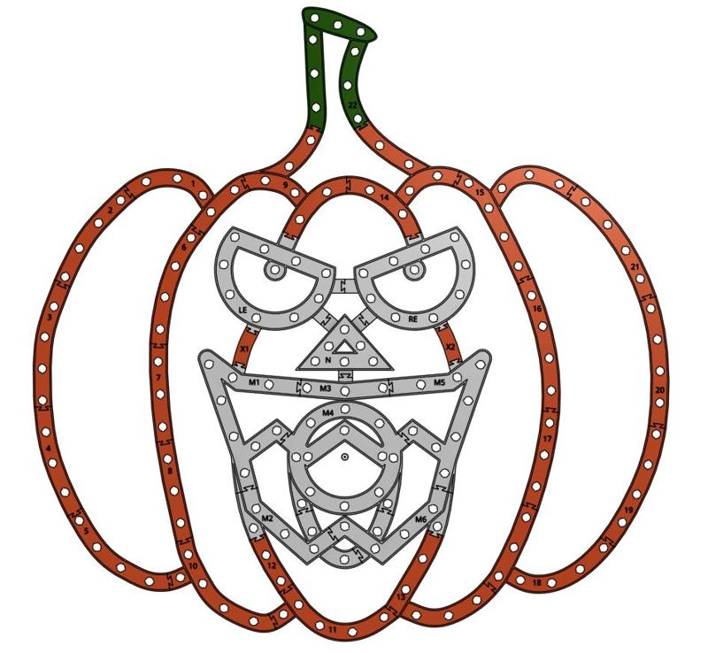 Singing Scary Pumpkin #3