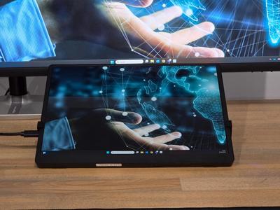 Flat stand for 14 inch portable display | ZSUS 2K 