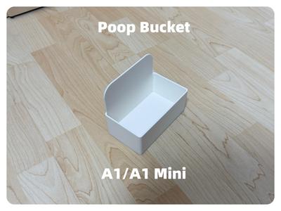Small Poop Bucket A1/A1 Mini