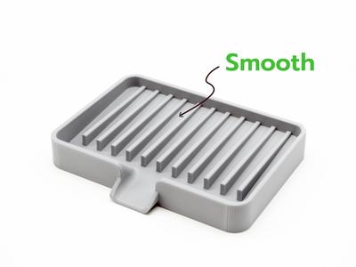 Smooth Slope Soap Dish / Sponge Holder