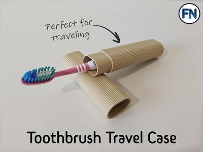Toothbrush travel case