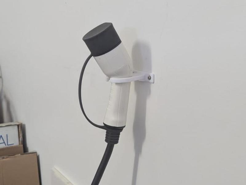 EV Charger Type 2 - wall hook