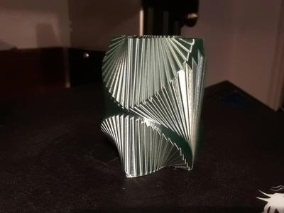 Faceted deco vase #2