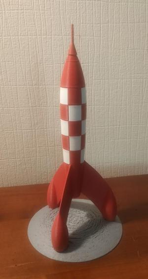 Tin TIn Rocket Challenge (base and spike extra parts)