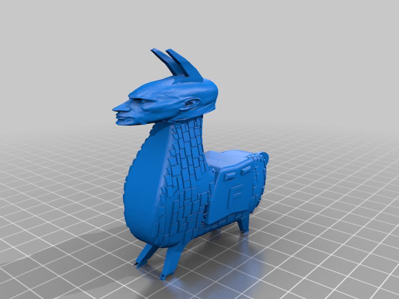 loot llama rock(fortnite) (dwane jonson)
