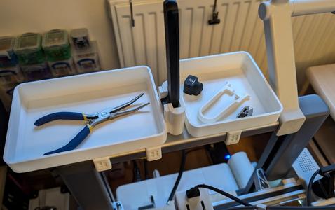 A1 Frame Clip-On Tool And Accessory Storage Trays
