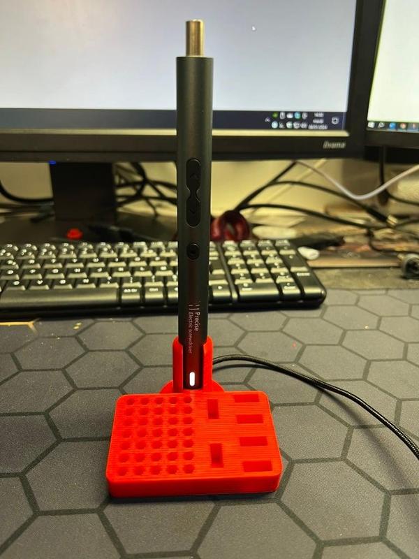 Electric Screwdriver Stand with Charge & USB Holder