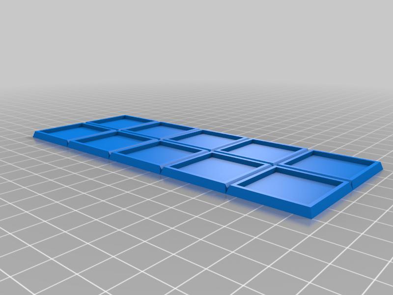 30x30 movement tray for 25x25 bases