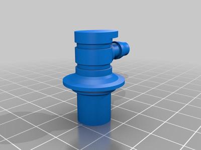 Plastic connector for Intelli Wrap Cuff TYPE B HEM-FL31