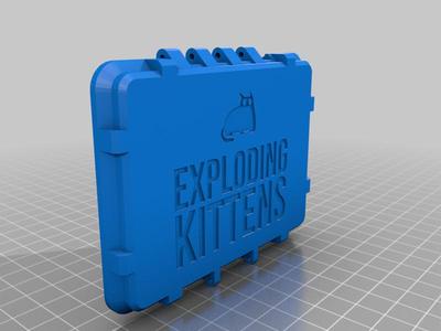 Rugged box for game cards