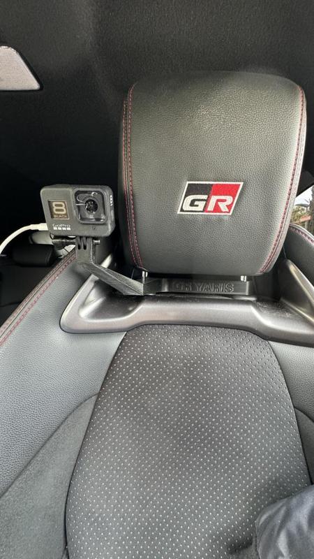 Toyota GR Yaris - Gopro Headrest Mount