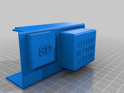 SD card holder for ELEGOO Neptune 3 Plus