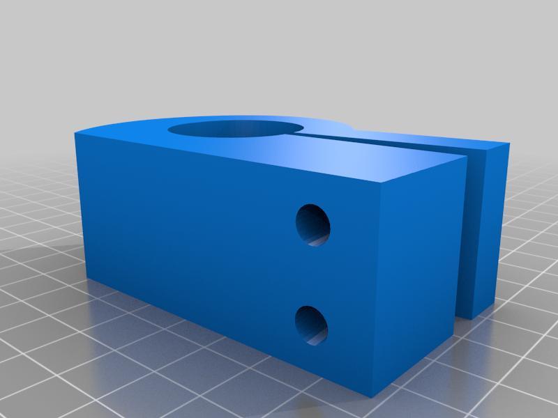 pvc pipe mount 3/4" for clamp for antenna, curtain, flagpole, fishing whatever .75