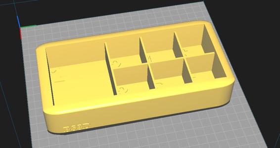 Numbered Parts Tray