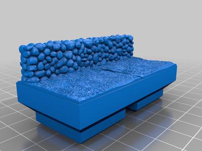 Basic Countryside Tiles: Stone Wall (Dungeon Blocks compatible)