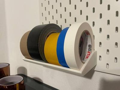 Large Tape Holder (compatible with IKEA Skadis)