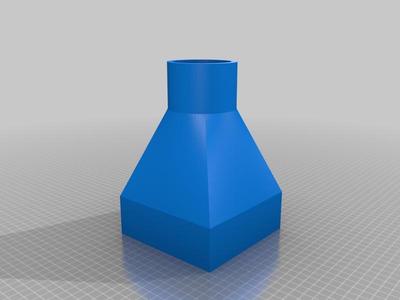 4 inch muffin fan duct adapter