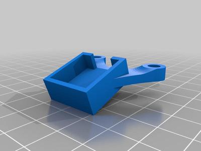 Flywoo M10 GPS rear mount for TBS Source 1 