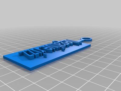 Negative Rizz Keychain