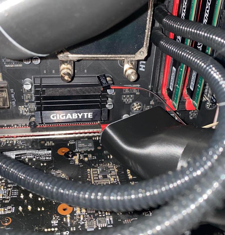 Straight pipe for pc cooling system 55