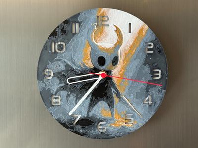 wall / desk clock Hollow Knight