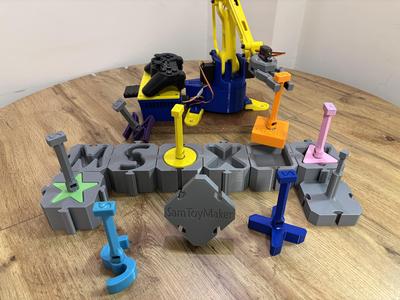 Robot Puzzle - A Game For Arm & Kids