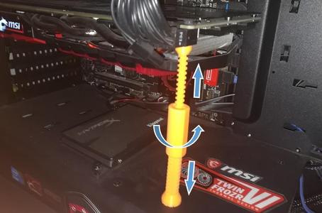 Turnbuckle for graphic card