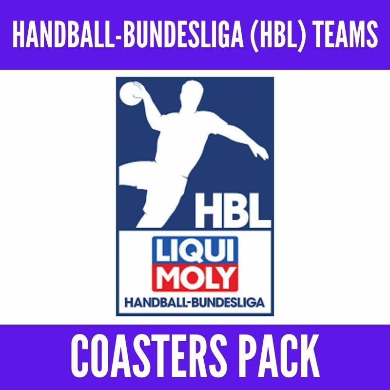 Handball-Bundesliga (HBL) Teams - Coasters Pack