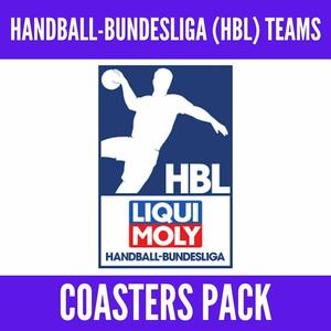 Handball-Bundesliga (HBL) Teams - Coasters Pack