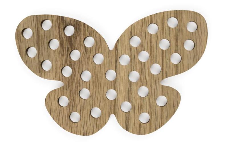 Pixie the Butterfly - Montessori kids toy - Lacing - Montessori lacing game